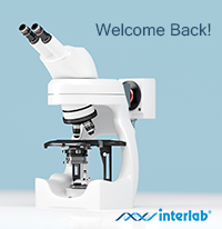 Laboratory with microscope