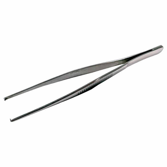 160mm Forceps Tissue with Teeth. Stainless Steel