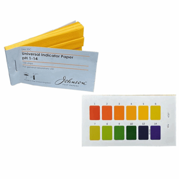 Universal Indicator Paper pH 1 – 14