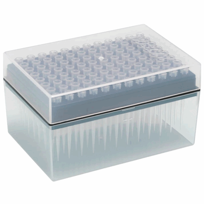 10ul Filter Pipette Tips. 50mm Long. Racked. Sterile - Image 2