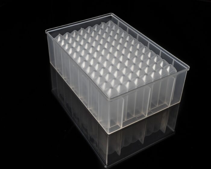 2.3ml 96 Well Plate. Square Well. V-Bottom. Deep Well. Polypropylene
