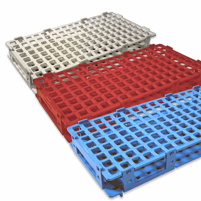 128 Place Polygrid Micro Tube Racks for 1.5/2ml Tubes