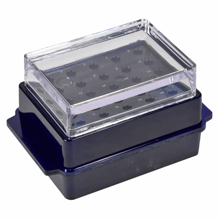 20 Place Benchtop Chiller for 0.5ml-2ml Tubes. Reversible