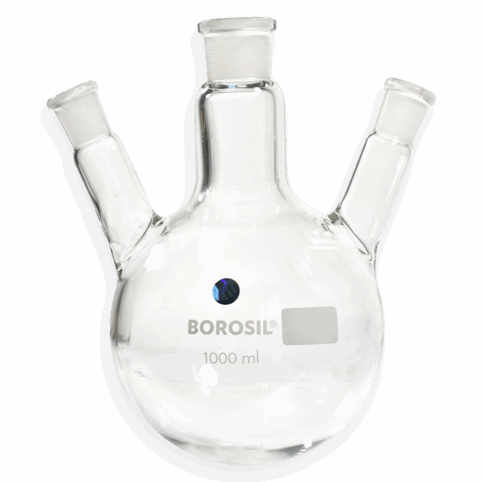 1000ml Boiling Flask. Round Bottom. Glass