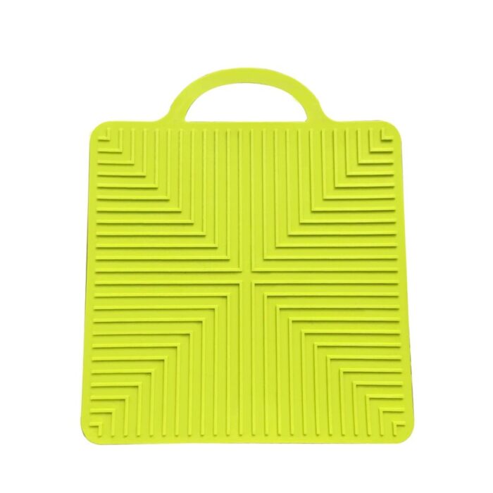 300x300mm Bench Mat with Handle. Green