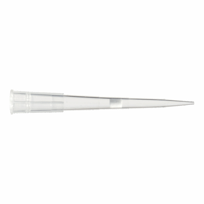 50ul Filter Pipette Tips. 53mm Long. Low Retention. Racked. Sterile