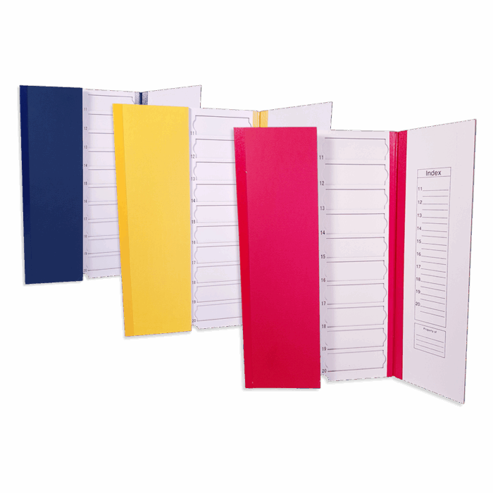 20 Place Slide Trays. Cardboard With Cover