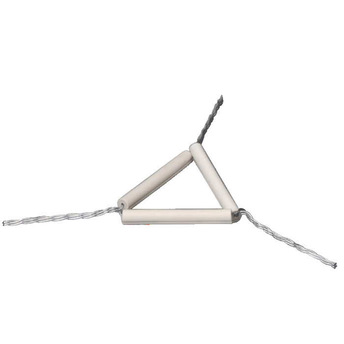 Ceramic/Wire Triangle - 55×8mm