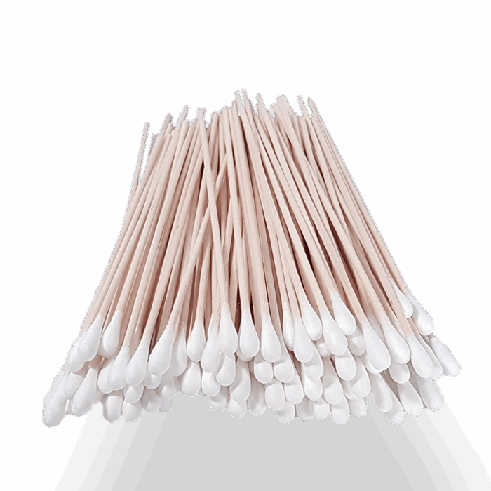 Swabs. Wooden stick. Bulk Non-Sterile