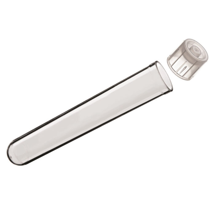 14 ml Polypropylene Culture Tubes & Dual-Position Caps. Sterile