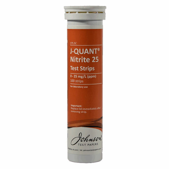 0-25ppm (mg/L) Nitrite Indicator Strips