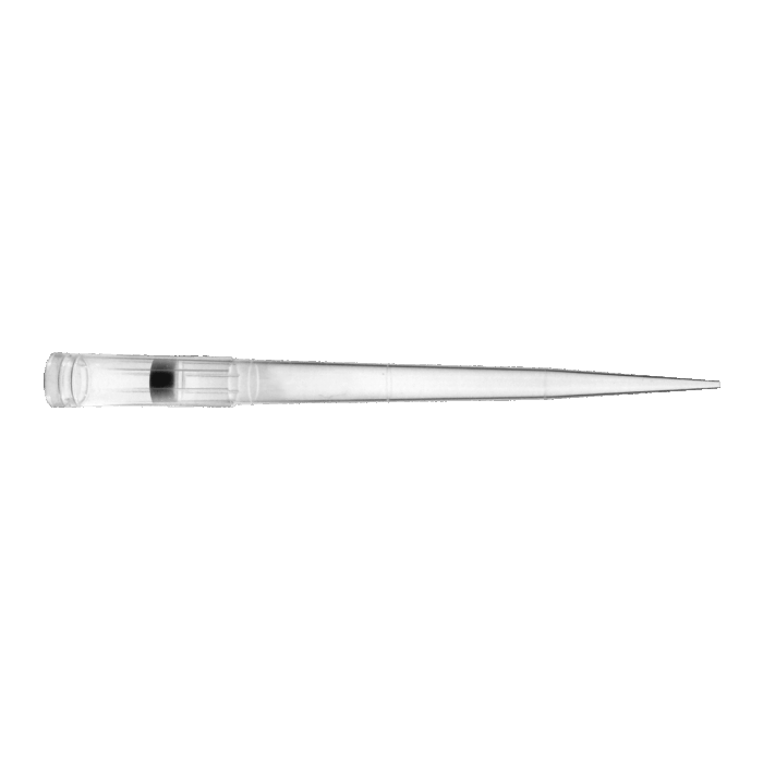 1250ul Filter Pipette Tips. 98mm Long. Low Retention. Racked. Sterile