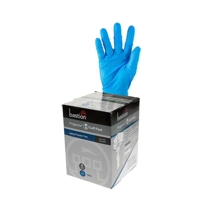 Progenics Nitrile P/F Blue Gloves