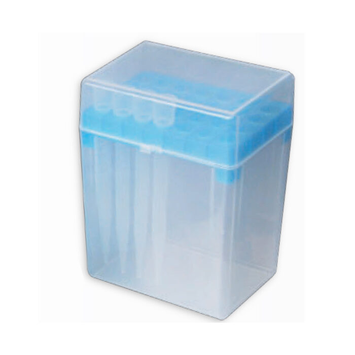 5000ul Empty Tip Box 16mm dia Holes