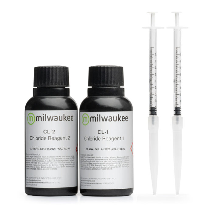 Milwaukee Reagents for MI414 Chloride Photometer