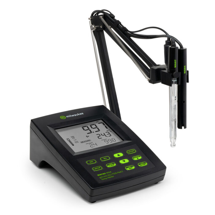 Milwaukee pH/ORP/EC/TDS/NaCL/Temp Logging Bench Meter