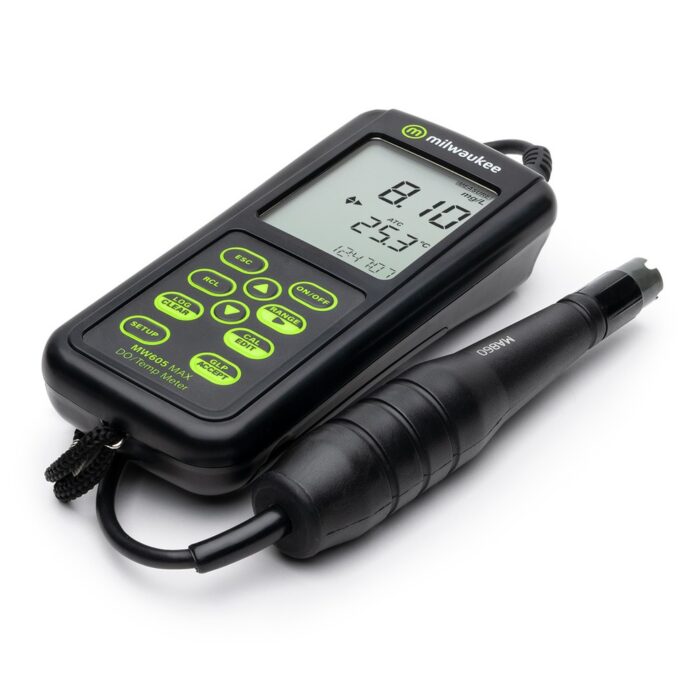 Milwaukee Waterproof Galvanic Dissolved Oxygen Meter With Automatic Calibration - Image 4