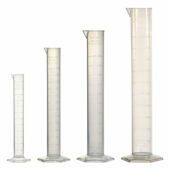 Measuring Cylinders. Polypropylene