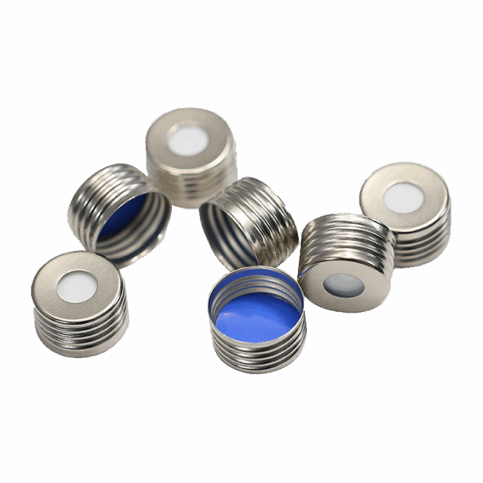 18mm Cap Screw-Thread with 8mm Centre Hole Metal (Magnetic)