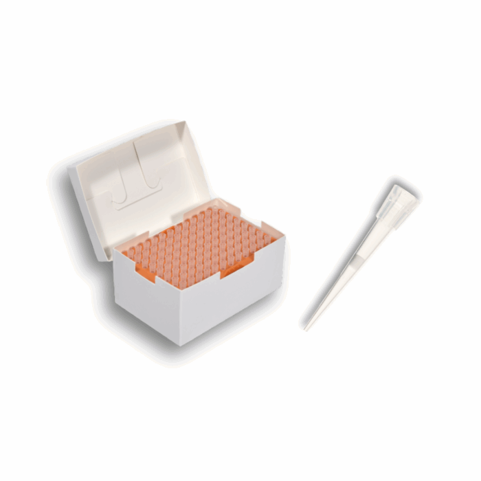 10ul Filter Pipette Tips. 31mm Long. Low Retention. Biodegradable Eco Racked. Sterile