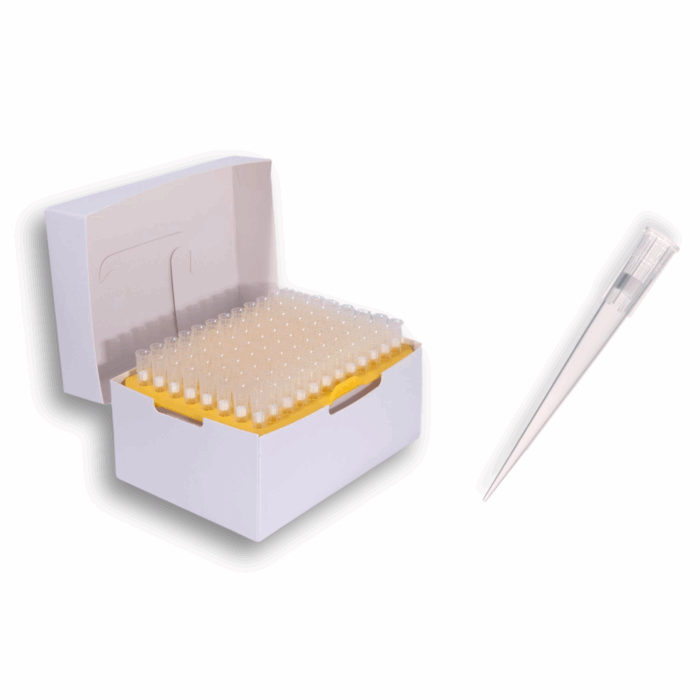 200ul Filter Tip 53mm, Low Retention, Biodegradable Eco Racked, Sterile.