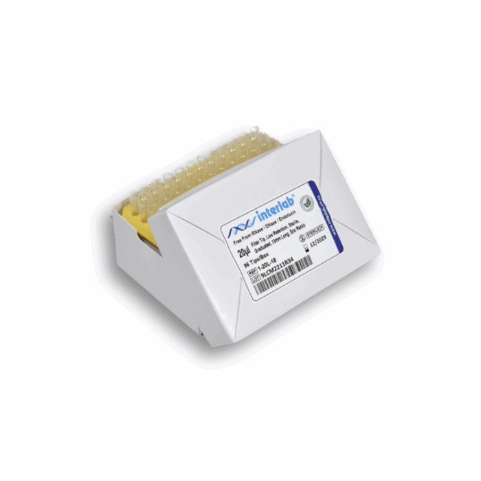 20ul Filter Tip 53mm, Low Retention, Biodegradable Eco Racked, Sterile. - Image 3