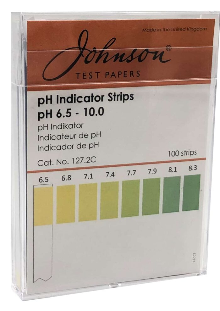 pH 6.5-10.0 Universal Indicator Strips
