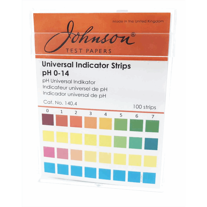 pH 0-14 Universal Indicator Strips