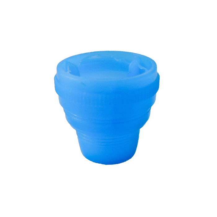 12/16mm Caps. Dual Fit Closure. Blue