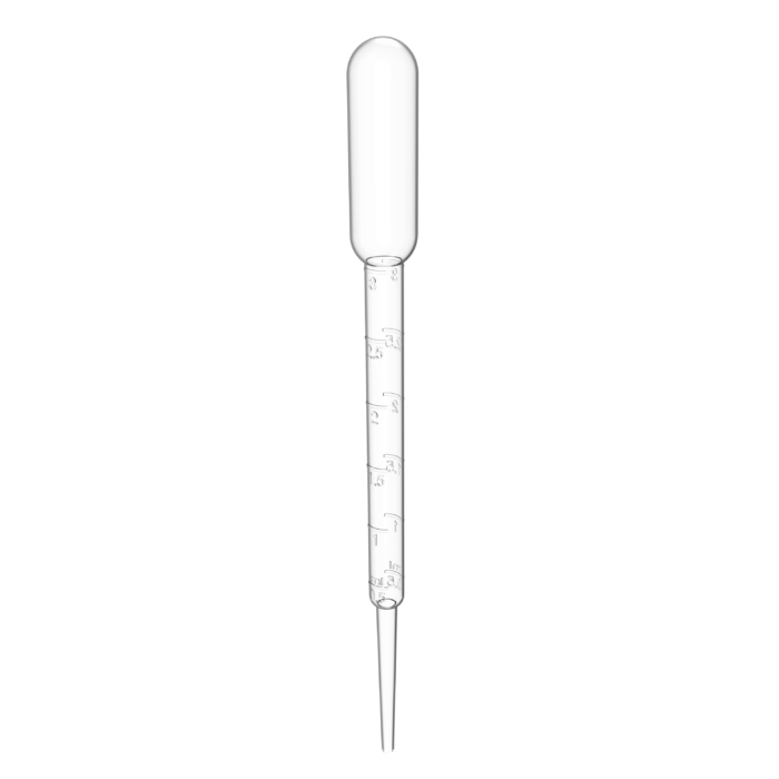 3ml Transfer Pipette. Individually Wrapped. Sterile