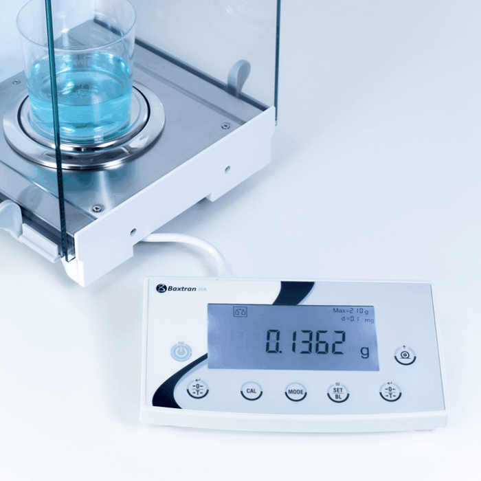 HA 4dp Analytical High Precision Scale. Extendable Screen - Image 2