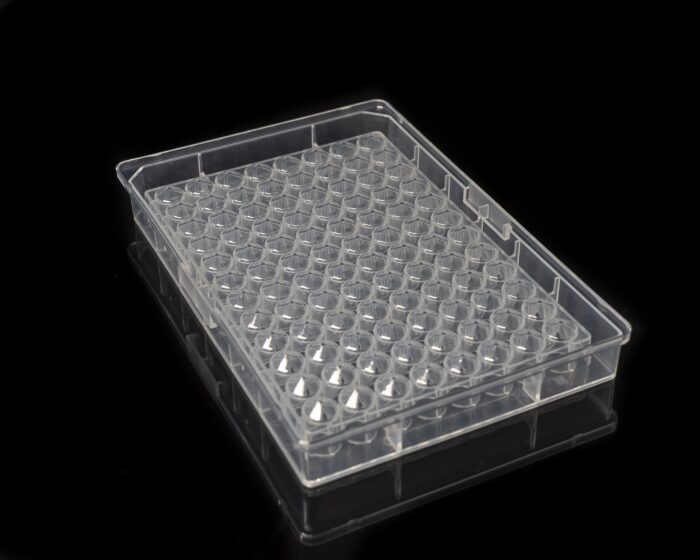 0.36ml 96 Well Plate. Round Well. V Bottom. Polypropylene