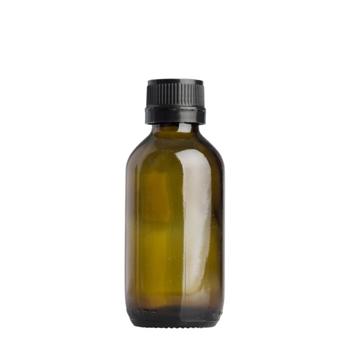 100mL Glass Amber Bottle with T/T Cap