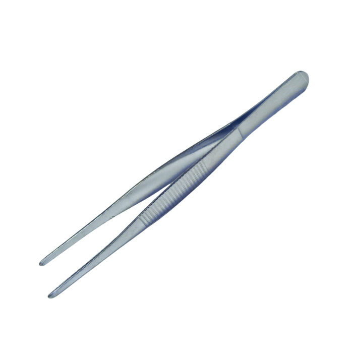 200mm Forceps Specimen Straight tip. Stainless Steel
