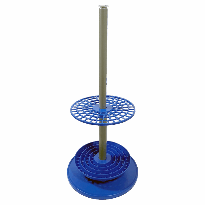 94 Place Pipette Stand - Rotary Vertical. Polypropylene