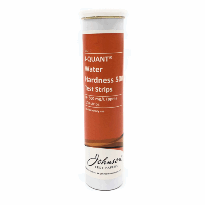 Water Hardness Test Strips, 0-500mg/L