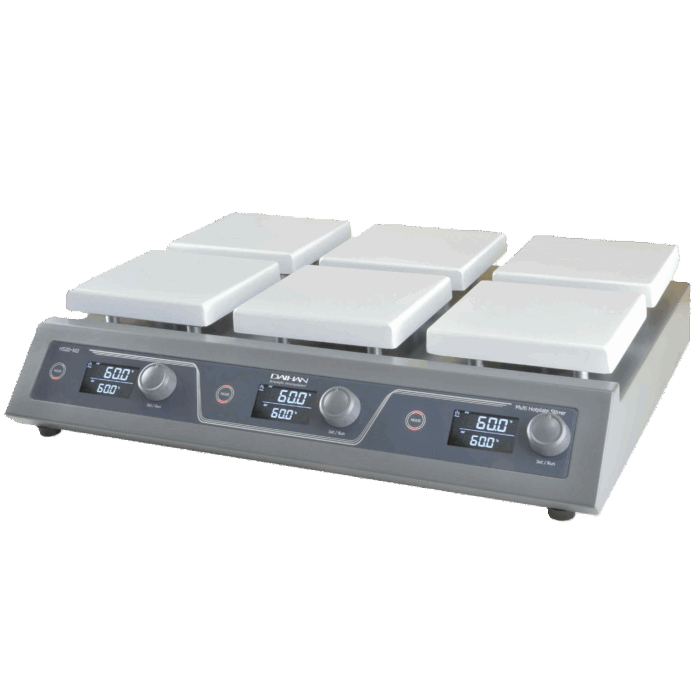 6 Place Hotplate Magnetic Stirrer