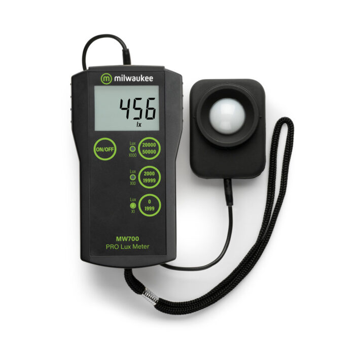 LUX Light Meter with Waterproof Sensor