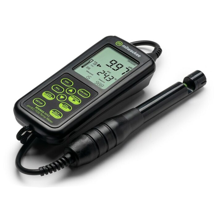 Milwaukee MAX 4-in-1 pH/EC/TDS/Temp Combo Meter with ATC - Image 2