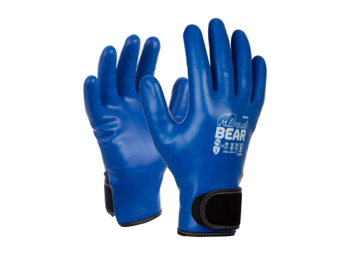Fully Coated Polar Bear Glove - Medium