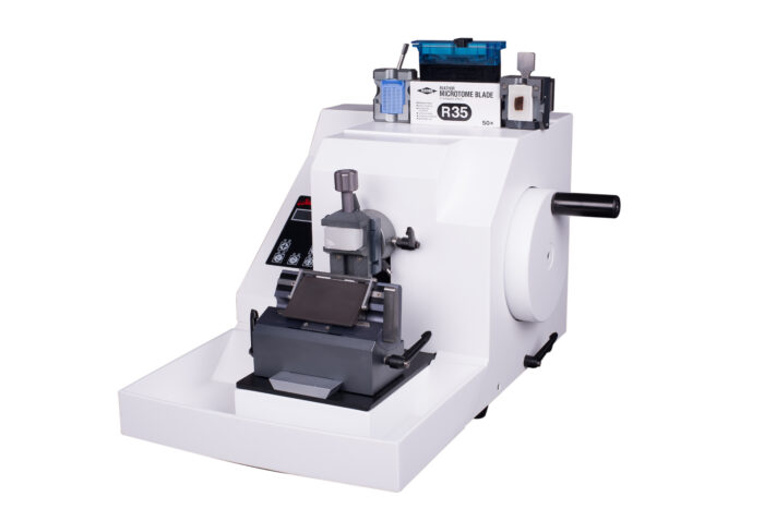 Semi Automatic Rotary Microtome