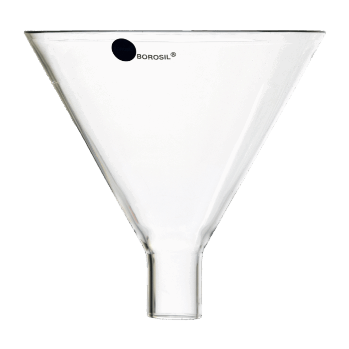 150mm Funnel. Powder. Glass