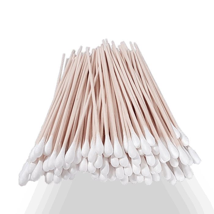 Swabs. Wooden stick. Bulk Non-Sterile