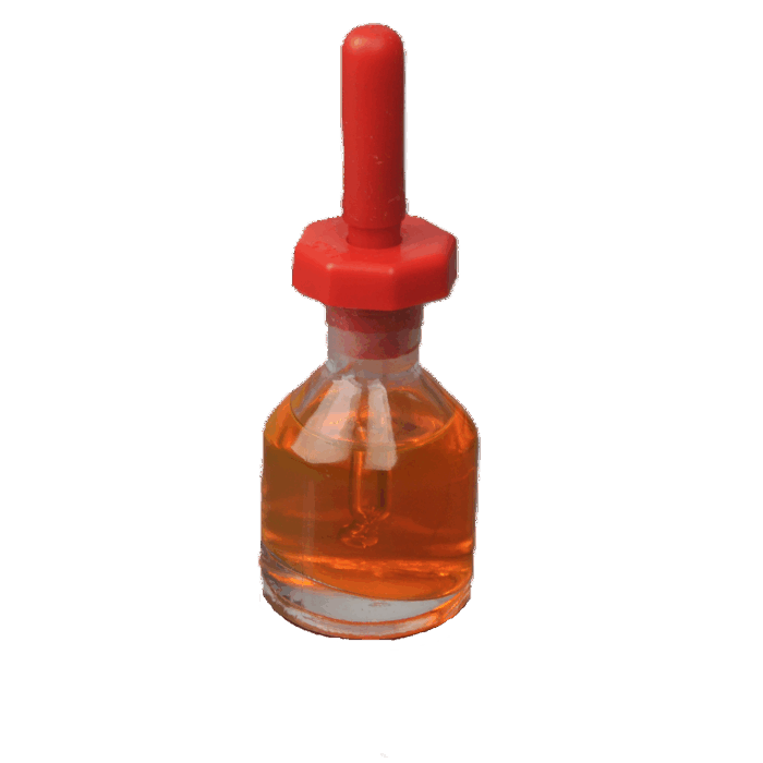 Dropping Bottle, Clear with screw stopper, Glass