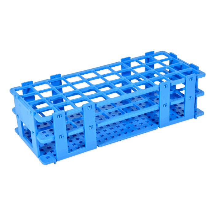 20mm Snap Together Rack. 40 Place. Blue