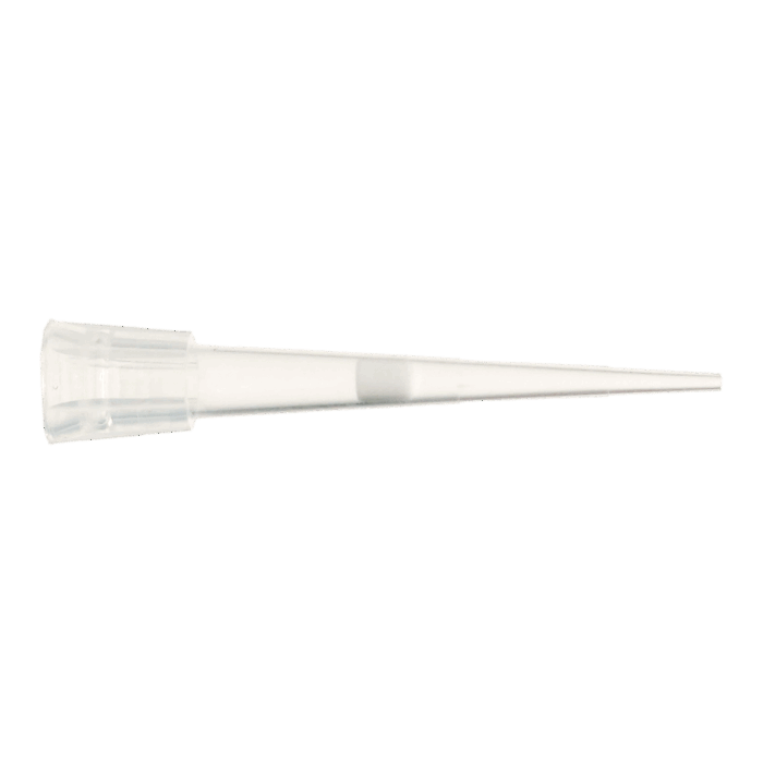 10ul Filter Pipette Tips. 31mm Long. Low Retention. Racked. Sterile