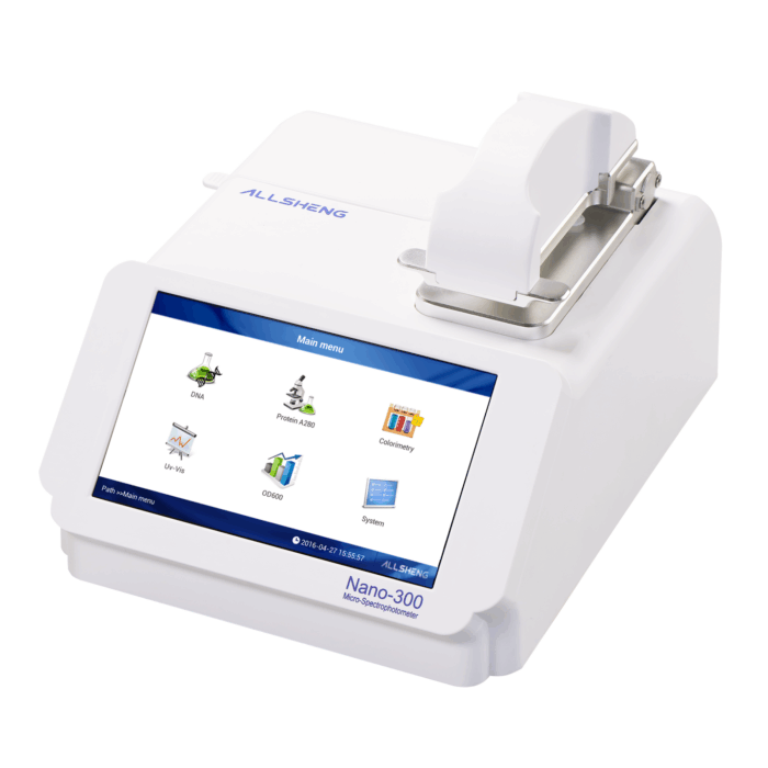 Nano-300 Micro-Spectrophotometer, 200-800nm, with Touch Screen and Built-In Printer