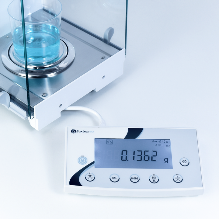 HA 4dp Analytical High Precision Scale. Extendable Screen - Image 2