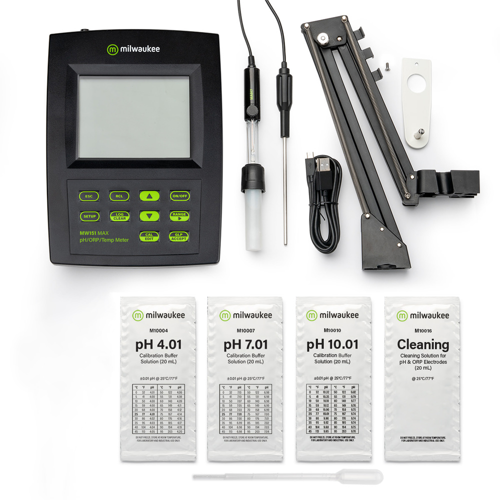 Milwaukee pH/ORP/Temp Logging Bench Meter - Image 4