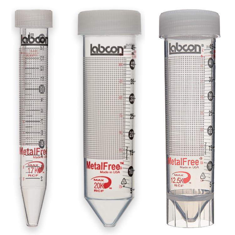 Metal-Free Centrifuge Tubes